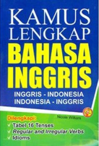 Image of Kamus Lengkap Bahasa Inggris: Inggris-Indonesia Indonesia-Inggris
